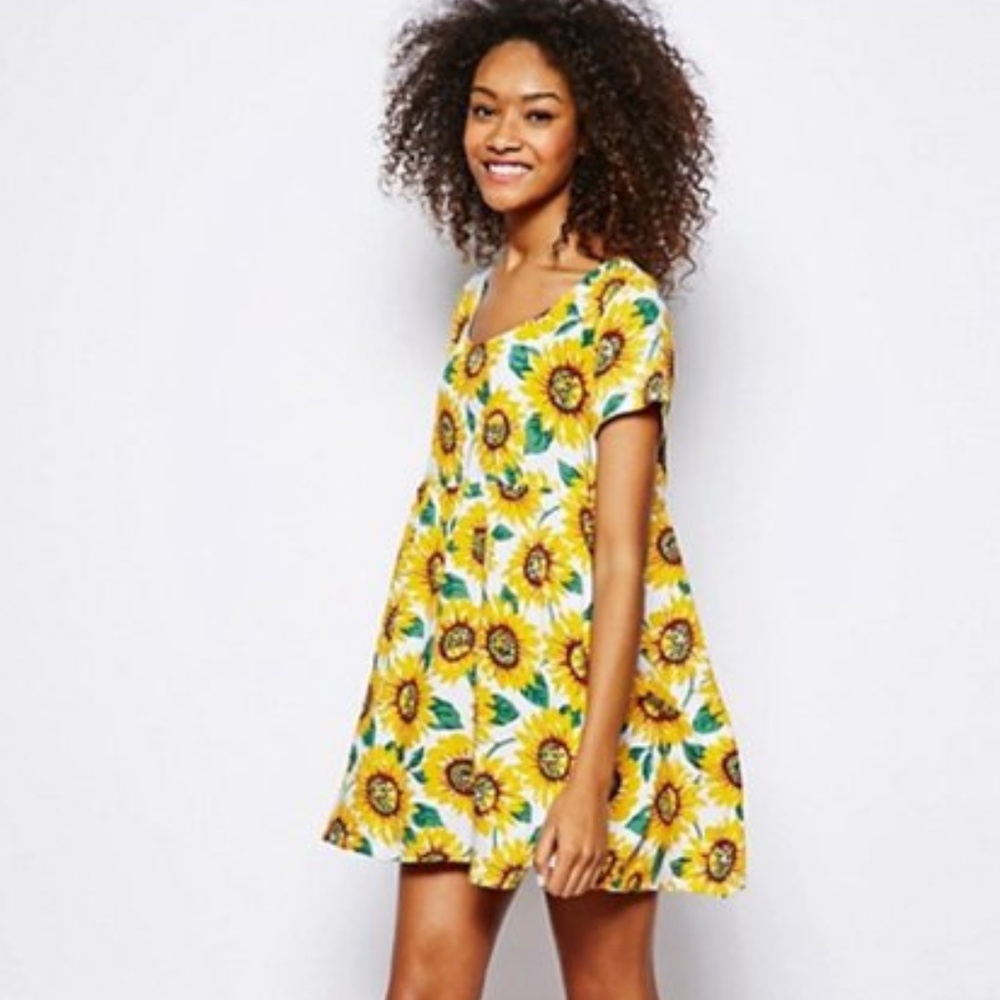 American Apparel Sunflower Dress